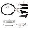 NovelBee Limb Risers Kit fit for Jeep Wrangler JK 2007-2018