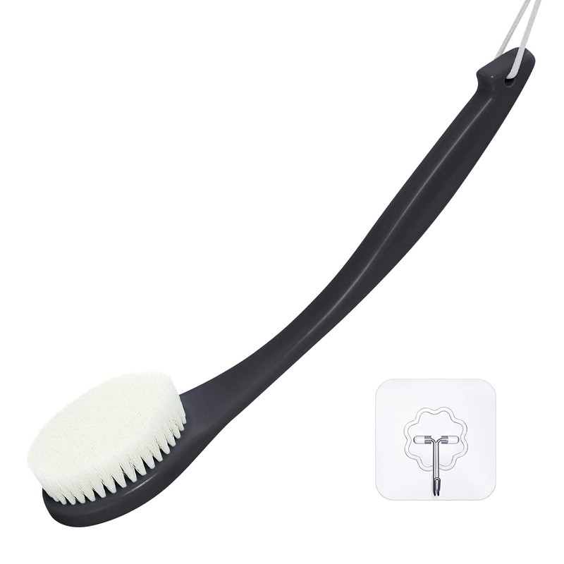 Cepillo de ducha exfoliante, cepillo de cuerpo de baño, cepillo