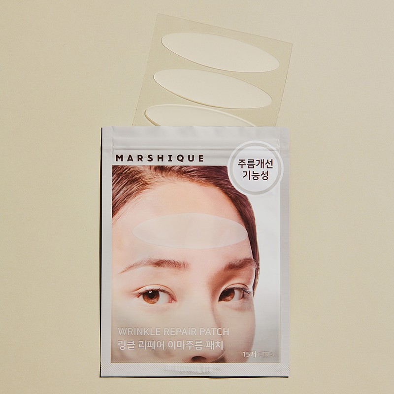 Marshique Wrinkle Repair Forehead Patch, 15 Pieces, 1 Pack