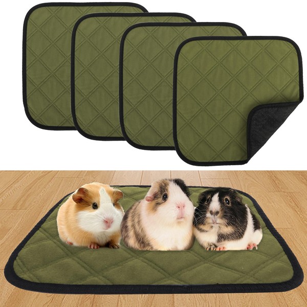 Niuoppy 4pc Guinea Pig Cage Liners, Pet Guinea Pig Pee