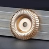 Pack of 4 Wood Sanding Discs for Angle Grinders, Wood