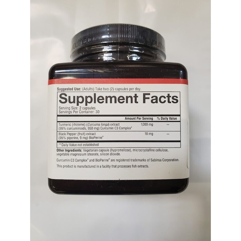 Youtheory, Turmeric, Extra Strength Formula, 1,000 Mg, 60 Vegetarian Capsules