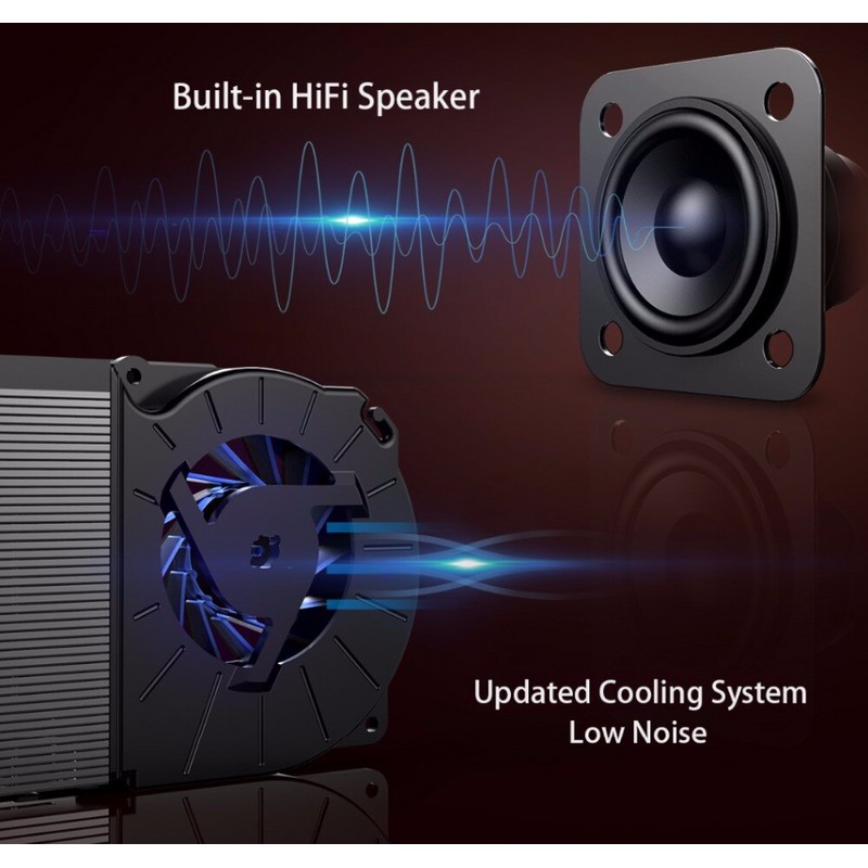 Excelvan BL46 1080P Projector Wifi 2000 lumen Wireless Home Theater