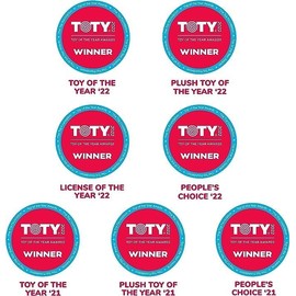 Squishmallows - Juego de 6 mini llavero con clip de 3.5 pulgadas, juego de 6 unidades