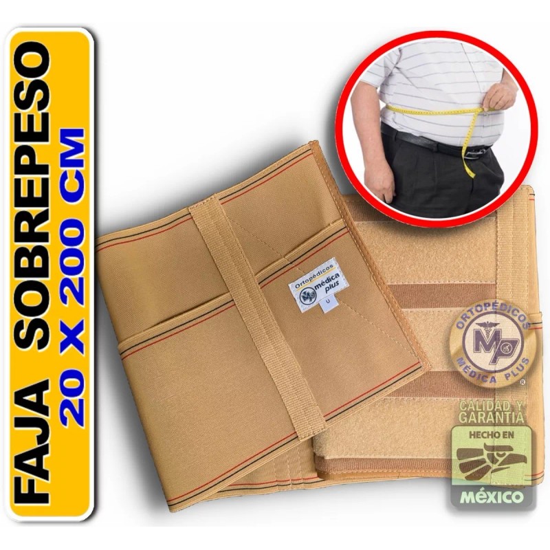 Mplus Faja Para Obesidad - Faja Para Sobrepeso - 20