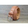 Ossi Leather Lined 28mm Childrens Belt - Tan Small (28"