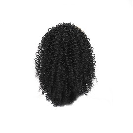zaoalife Drawstring Ponytail Extension Puff Drawstring Ponytail,Curly Ponytail Extension, Kinky Curly Ponytail for Black Women,Synthetic Hairpieces