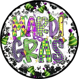 Mardi Gras Wreath Sign, Wreath Sign for Mardi Gras, Let the Good Times Roll, Crawfish Season, Fat Tuesday, Party, Louisiana, Tis the Season