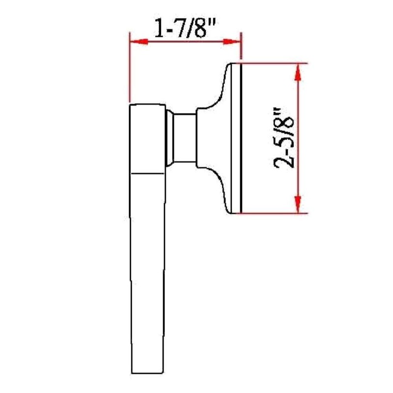 Design House 791657 Scroll Dummy Door Lever, Oil Rubbed Bronze