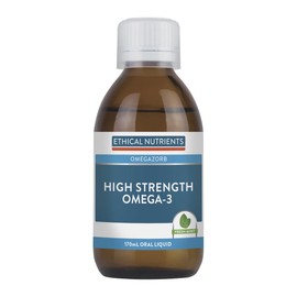 Ethical Nutrients High Strength Omega3 Liquid - 170ml Fruit Punch