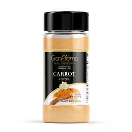 GranAroma Carrot Powder, Smoothies & Juices, Slightly Sweet (4.96 Ounce)