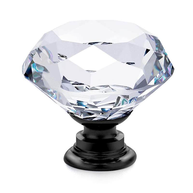 Ravinte 20 Pack Crystal Drawer Knobs - Glass Cabinet Knobs,
