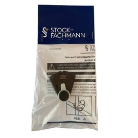 Stock-FachmannÂ® Stockhalter Gehstockhalter In Der Farbe Schwarz Befestigung der Gehhilfe am Tisch