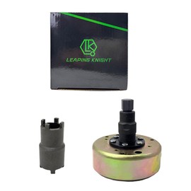 GY6 125cc 150cc 6 Coil Magneto Flywheel Rotor for 152QMI 157QMJ Engine Scooter Moped ATV Quad Go Kart Buggy,High Performance Magneto Roller Flywheels with Magneto Flywheel Puller & Clutch Lock Tool