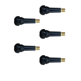 5PCS TR414 Car Tire Valve Stem Cap, Rubber Tubeless Tire Valve Core Stems Cap for Car