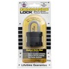 Commando Lock | Blackout Laminated Steel Padlock | Military-Grade |
