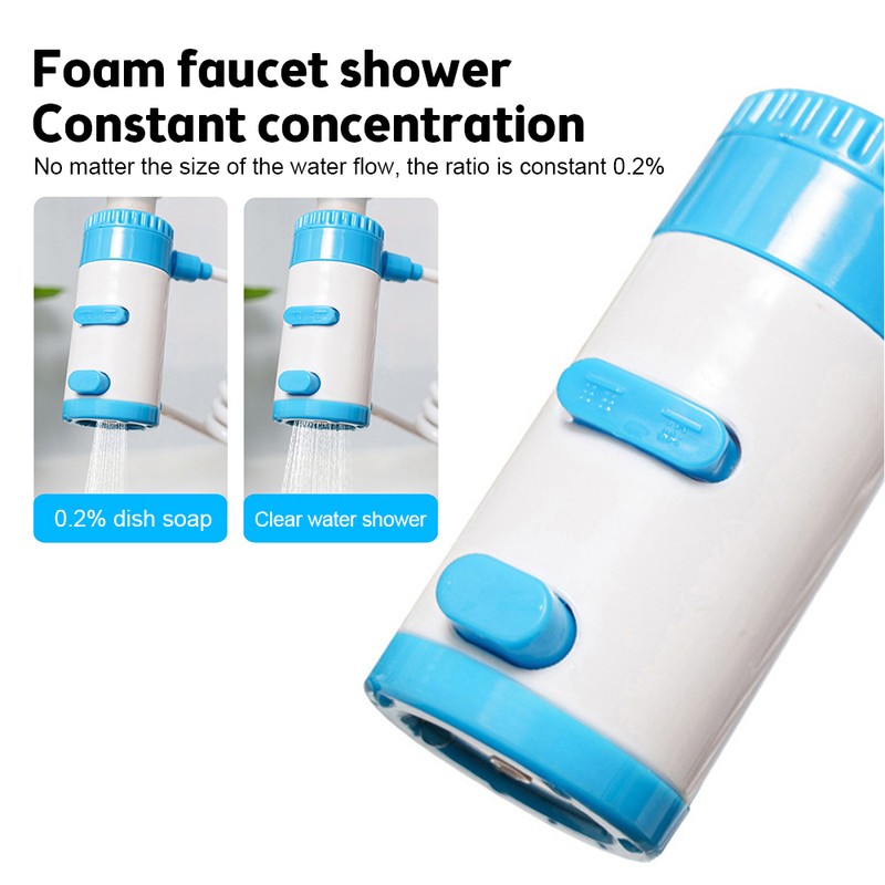 Swivel Sink Faucet Extender 3 Mode Splash Water Extension Kitchen