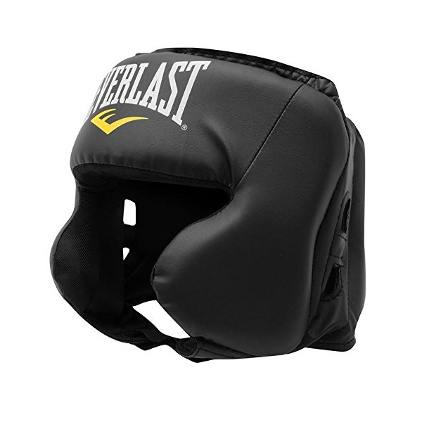 Everlast Everfresh Boxing Headguard -Black, One Size Fits All