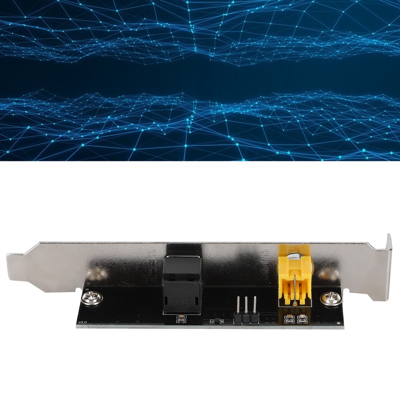 Digital Baffle Universal Motherboard SPDIF Fiber Coaxial GoldPlated Interface DTSAC3LPCM