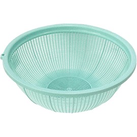 Takeya Chemical Industries Round Colander Series, Light Green, Diameter 10.2 inches (26 cm), No. 3