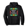Sweet But Twisted Funny Christmas Candy Lollipop Costume Pullover Hoodie