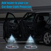 FUNGORGT 2Pcs Car Door Light Car - Door Projector Logo