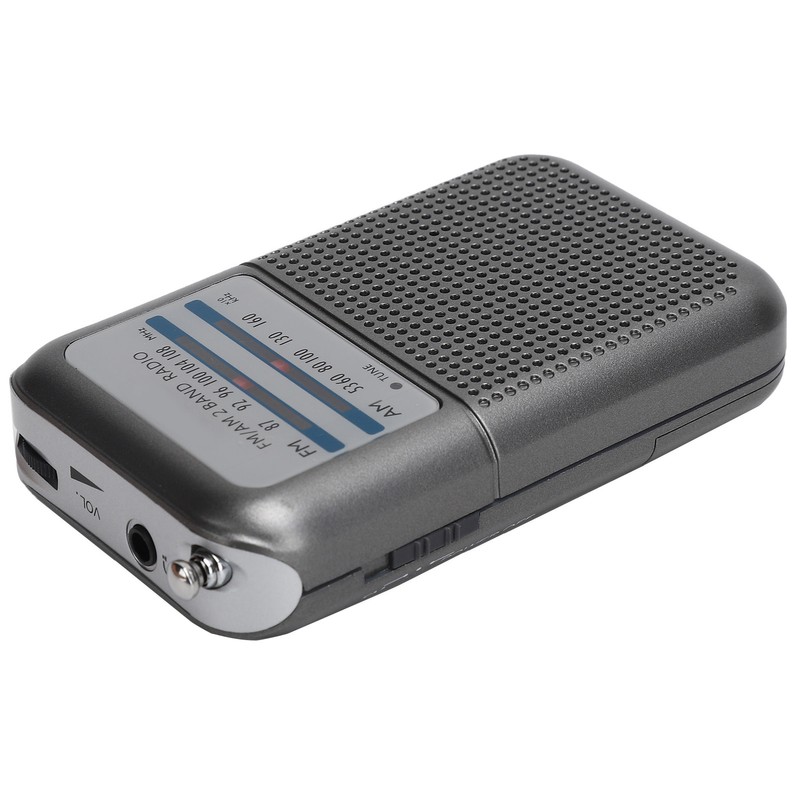 DE-333 Portable Radio AM/FM Receiver Pocket Size 2 Band High