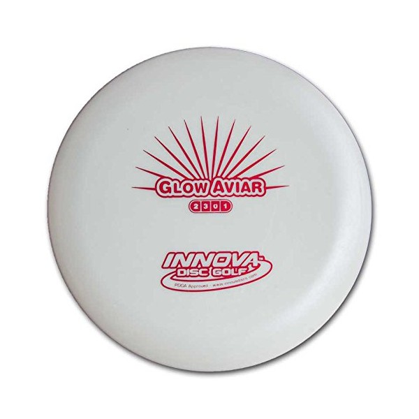 Innova Disc Golf Glow DX Aviar Putter Golf Disc, 173-175gm (Colors may vary)