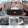 HEGGCOOE Dog Car Seat for Medium/Large Dogs, Pet Booster Seat