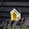 Wildlife Garden WG303 Butterfly Box Yellow Wooden Butterfly House