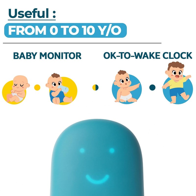 UrbanHello REMI - The Ultimate Ok to Wake Children Clock