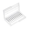 sourcing map 10Pcs 0.3mm Carbide End Mill Engraving Milling Cutter