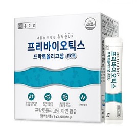 Chong Kun Dang Health Prebiotics Intestinal Health Lactobacillus 30 packets / 종근당건강 프리바이오틱스 장건강 유산균 30포