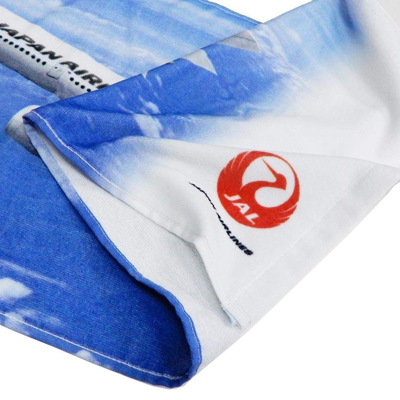 Marushin 0310403300 Face Towel JAL Japan Airlines Approx. 13.4 x