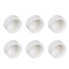 YOFASEN Water Pipe Fittings White PVC Slip End Caps Cover,