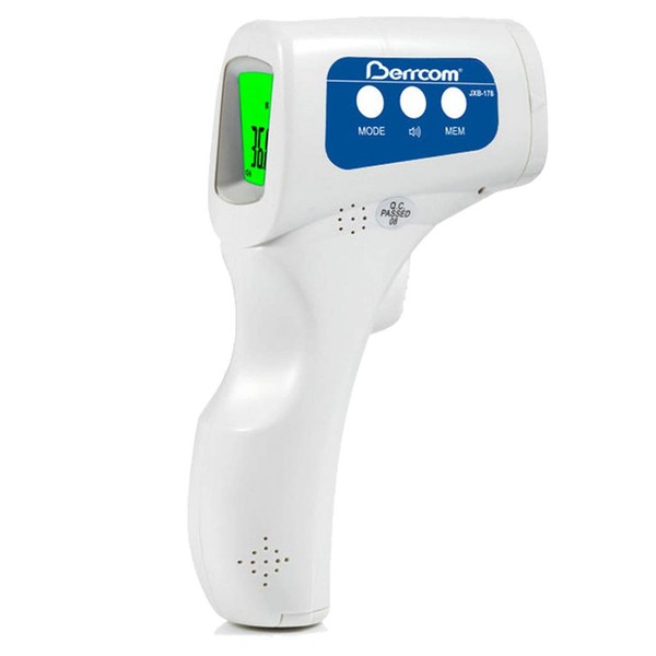 [US Stock] Forehead Thermometer for Adults, The Non Contact Infrared Thermometer for Fever, Body Thermometer, Room Thermometer and Surface Thermometer 3 in 1 Dual Mode Thermometer