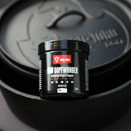 BBQ-Toro Dopfwunder The Dutch Oven Enamel & Care Paste, 250 ml Paste for the Enamelling & Care of Cast Iron Barbecue Accessories, Barbecue Grates, Grill Plates, Grill Pans and More