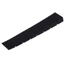 ZZJMCH 10 Pack Black Multi Purpose Furniture Plastic Shims for Leveling Extreme Weight Capacity Wedges Easy to Snap Cut-to-fit Size Leveler for Toilet Shims, Doors, Windows, Sheds, Table