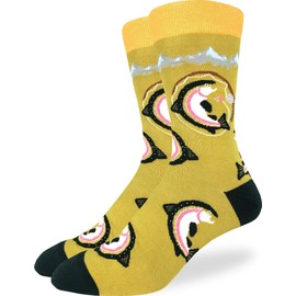 Good Luck Sock Men's Fishing for Trout Socks, Adult, Shoe Size 7-12