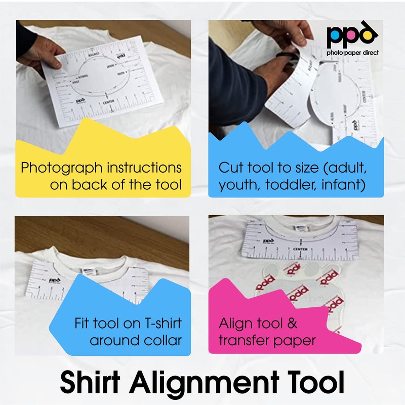 PPD 15 x A4 Inkjet Premium Transfer Paper for Light
