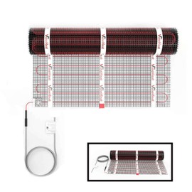 VineHeat Radiant Floor Heating System 45 sq ft | Underfloor Heating Wire Easy to Install | Safe and Quiet Heated Floor Mat with Long Lasting Heat, 120V (*Thermostat Sold Separately*)