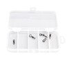 150pcs Fishing Barrel Bearing Rolling Swivels Kit Winding Resistance Stainless