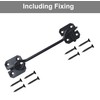 TERF® 150mm Heavy Duty Antique Black Wire Cabin Door Hook