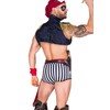 Roma Men's Captain Hunk Sexy Costume Medium Black
