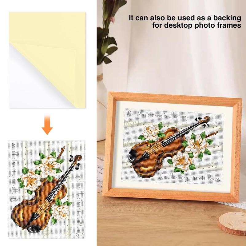 AXELIP Self Stick Mounting Board 5 X 7 inch, for