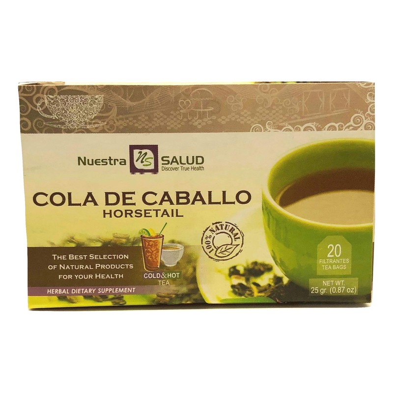 Horsetail Cola De Caballo Filter Tea Value Pack (60 tea