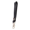 zalati Wristlet Strap Real Leather Small Handle Strap Gold Buckle