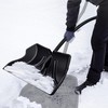 ERA Home-Series 24-Inch XL Snow Pusher with Ergonomic Shaft and