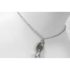 Trumpet Musical Instrument Mens Pendant Necklace
