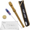 Starter Bundle Tuyama® TFS- 18D Maple Wood Recorder (German Fingering)